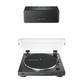 Automatic Wireless Belt-Drive Turntable and Speaker Bundle AT-LP60XBT-BDL65X