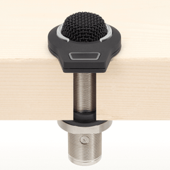 Omnidirectional Condenser Boundary Microphone with 5-Pin XLR Output and Remote Muting ES945O/FM5