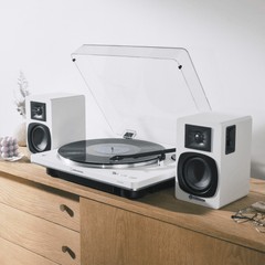 Powered Bookshelf Speakers AT-SP3X