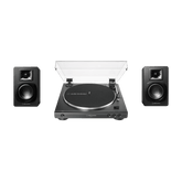 Automatic Belt-Drive Turntable and Speaker Bundle AT-LP60X-BDL3X