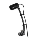 Cardioid Condenser Instrument Microphone with Surface Mounting System (5" Gooseneck) ATM350S