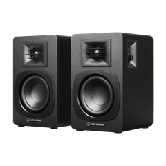 Powered Bookshelf Speakers AT-SP3X