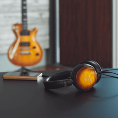 Portable Over-Ear Wooden Headphones ATH-WP900