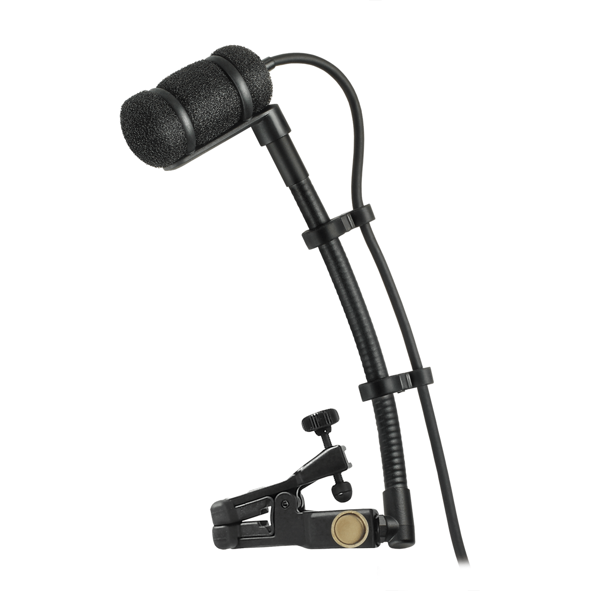 Cardioid Condenser Instrument Microphone with Universal Clip-on Mounting System (5" Gooseneck) ATM350U
