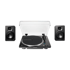 Automatic Wireless Belt-Drive Turntable and Speaker Bundle AT-LP70XBT-BDL3X