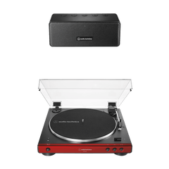Automatic Wireless Belt-Drive Turntable and Speaker Bundle AT-LP60XBT-BDL65X