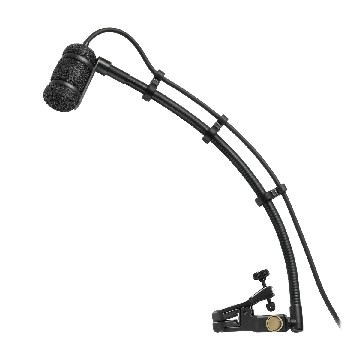 Cardioid Condenser Instrument Microphone with Universal Clip-on Mounting System (9" Gooseneck) ATM350UL
