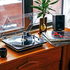 Automatic Wireless Belt-Drive Turntable and Speaker Bundle AT-LP70XBT-BDL3X