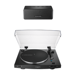 Fully Automatic Wireless Turntable and Speaker Bundle AT-LP3XBT-BDL65X